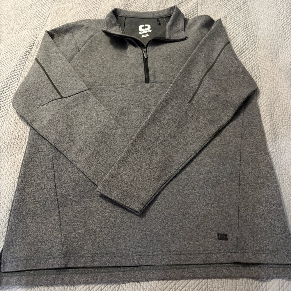 OGIO Charcoal Zip-Up Men's Sweater Size XXlarge